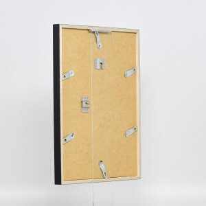 Telaio in legno effetto profilo 35 nero 9x13 cm vetro normale + distanziatore