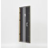 Effetto cornice in legno massiccio profilo 29 argento 9x13 cm vetro antiriflesso