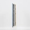 Cornice in legno effetto profilo 32 grigio-blu 9x13 cm vetro museale