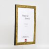 Cornice effetto 2311 oro antico 9x13 cm vetro antiriflesso
