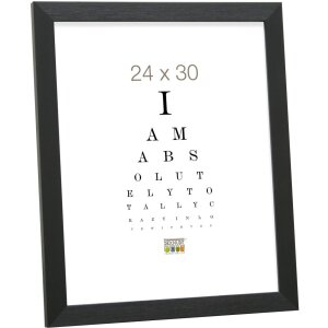 Telaio in plastica S41VH2 nero Vetro antiriflesso