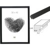 Telaio in plastica S41VH2 nero Vetro antiriflesso