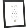 Telaio in plastica S41VH2 nero Vetro antiriflesso