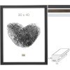 Telaio in plastica S41VK bordo argento Vetro Premium