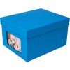 XL Photo Box Kandra 700 foto 13x18 cm acciaio blu
