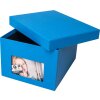 XL Photo Box Kandra 700 foto 13x18 cm acciaio blu