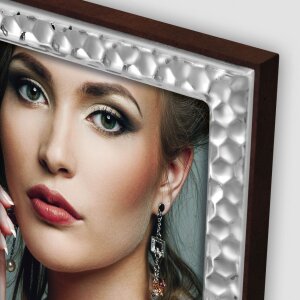 ZEP Cornice lucida Erice 13x18 cm argento