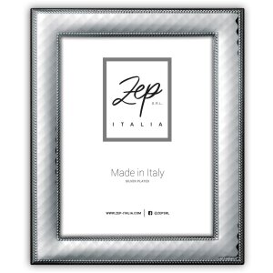 Cornice lucida Assisi 10x15 cm argento