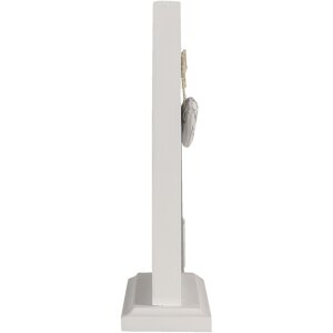Cornice Clayre Eef grigio 29x6x22 cm - 18x13 cm 2F0817