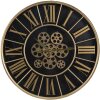Orologio da parete nero Ø 60x8 cm 5KL0209