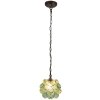 Lampada a sospensione Tiffany blu Ø 25x90 cm E14-max 1x40W 5LL-6094