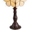 Lampada da tavolo Tiffany crema 21x21x38 cm E14-max 1x25W 5LL-6095