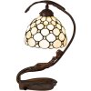 Lampada da tavolo Tiffany crema 28x20x41 cm E14-max 1x25W 5LL-6097