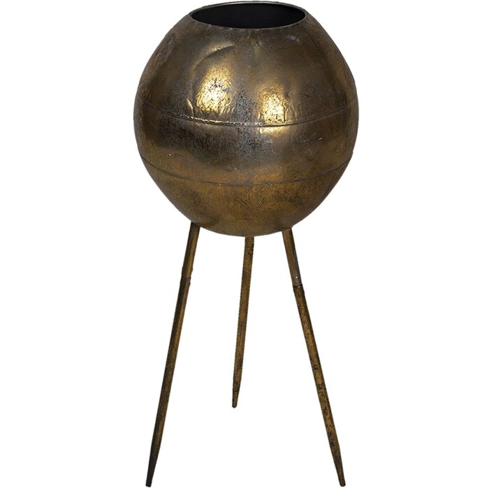 Decorazione Porta piante oro Ø 27x66 cm 5Y0878