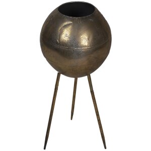 Decorazione Porta piante oro Ø 27x66 cm 5Y0878