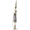 Decorazione ragazza argento 25x13x87 cm 5Y0945