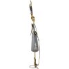 Decorazione ragazza argento 25x13x87 cm 5Y0945
