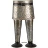 Clayre & Eef 5Y0951 Pantaloni per piante 35x23x60 cm Grigio Metallo