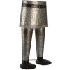Clayre & Eef 5Y0951 Pantaloni per piante 35x23x60 cm Grigio Metallo