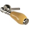 Pomello per porta giallo 2x6 cm 64769