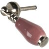 Pomello per porta rosa 2x6 cm 64770