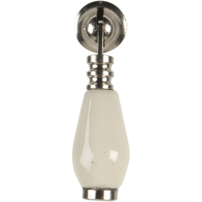 Pomello della porta beige 2x6 cm 64771