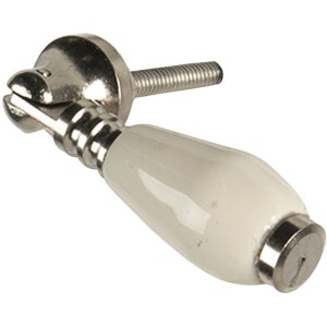 Pomello della porta beige 2x6 cm 64771