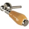 Pomello per porta giallo 2x6 cm 64772