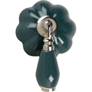 Pomello per porta verde 4x8x6 cm 64780