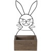 Porta piante marrone 20x13x10-44 cm 64818