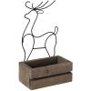 Porta piante marrone 23x13x10-40 cm 64819