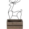 Porta piante marrone 23x13x10-40 cm 64819