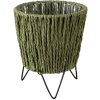 Porta piante verde Ø 11x18 cm 64846