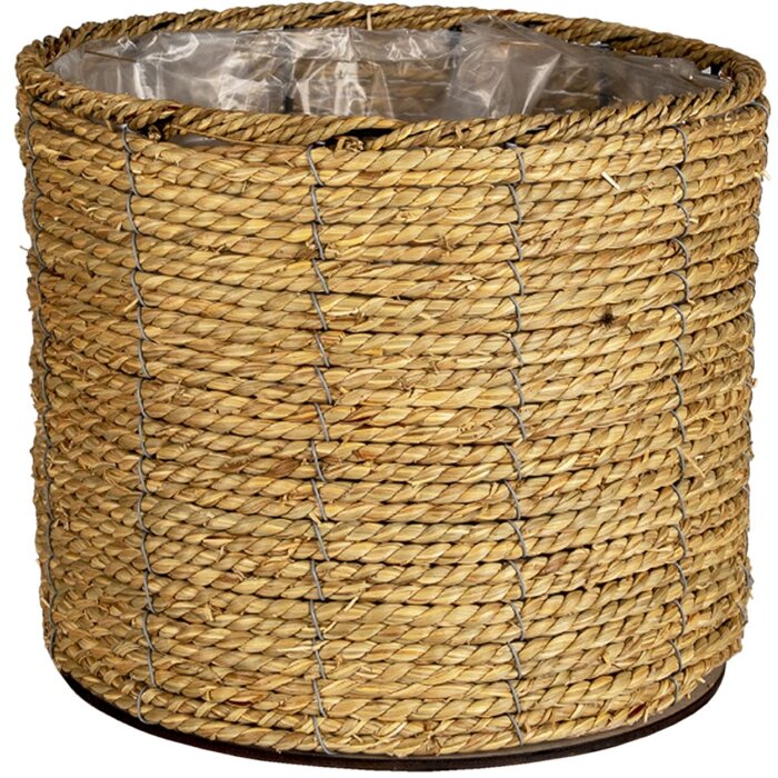 Porta piante marrone Ø 30x23 cm 64850