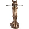Tavolino marrone 51x36x30 cm 6AL0051