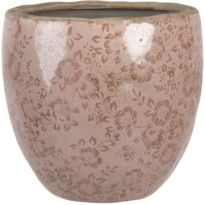 Vaso da fiori rosa Ø 20x19 cm 6CE1250L