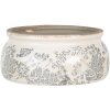 Vaso da fiori grigio Ø 20x8 cm 6CE1254M