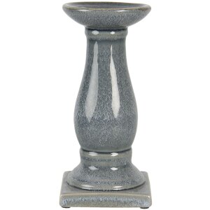 Candeliere grigio Ø 12x25 cm 6CE1261M