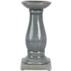 Candeliere grigio Ø 12x25 cm 6CE1261M