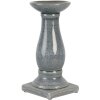 Candeliere grigio Ø 12x25 cm 6CE1261M