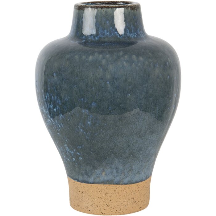 Vaso blu Ø 21x31 cm 6CE1263