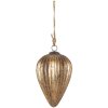 Palla per albero di Natale oro Ø 13x20 cm 6GL3105