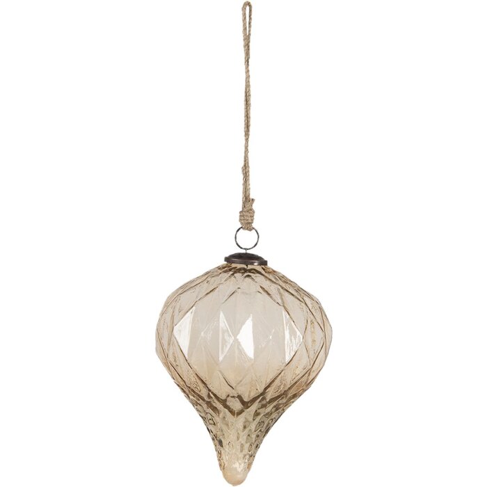 Palla per albero di Natale oro Ø 15x21 cm 6GL3124