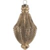 Palla per albero di Natale oro Ø 11x22 cm 6GL3203