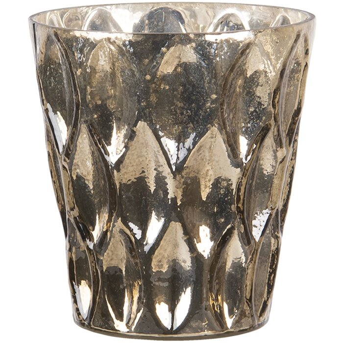 Porta tealight - porta candele oro Ø 9x11 cm 6GL3210
