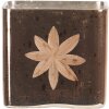 Porta tealight - porta candele oro 7x7x9 cm 6GL3211