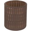 Portacandele marrone Ø 8x9 cm 6GL3238