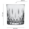 Bicchiere grigio Ø 8x9 cm - 280 ml 6GL3468