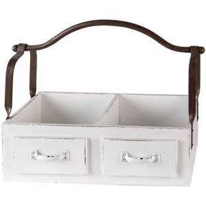 Clayre & Eef 6H1914W Contenitore 41x19x29 cm Legno...