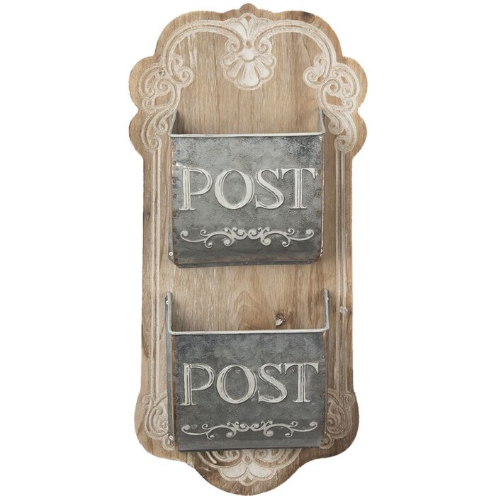 Porta lettere multicolore 26x10x53 cm 6H1971